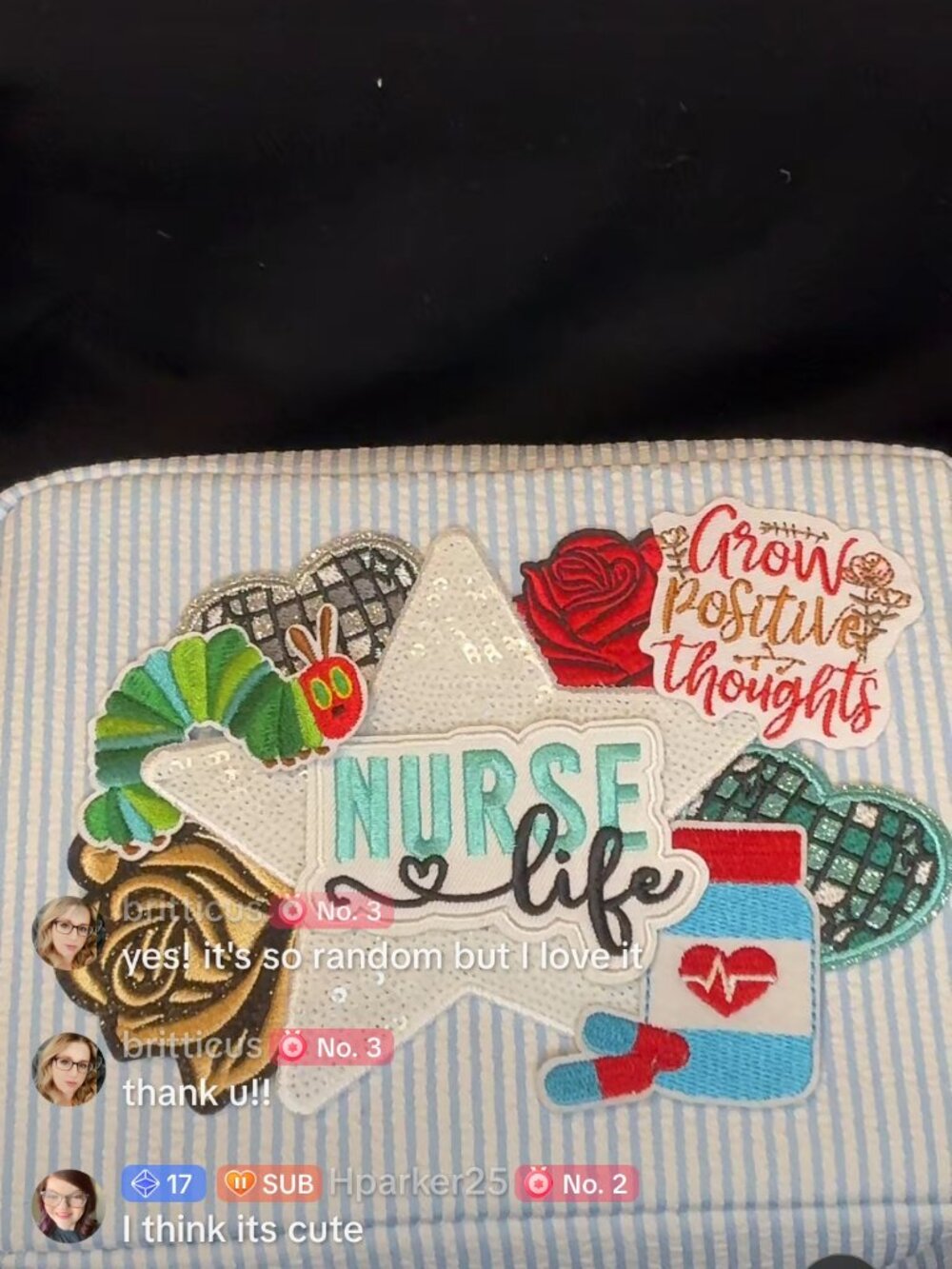 Custom makeup bag